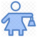 Holding Hand Bag  Icon