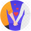 Holding Hands Relationship Friends Icon