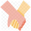 Holding Hands Together People Icon