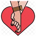 Holding Hands  Icon