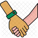 Holding Hands Love Couple Icon