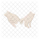 Holding Hands Love Couple Icon
