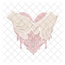 Holding Hands Love Couple Icon