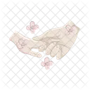 Holding Hands Love Couple Icon