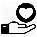 Hand Heart Icon Icon
