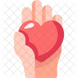 Holding Heart  Icon