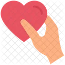 Holding Heart  Icon