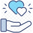 Holding Heart Icon