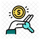 Hand Holding House Icon