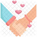 Holding Heart Love Icon
