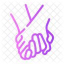 Holding Hands Son Icon