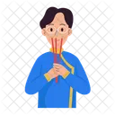 Holding Incense Icon