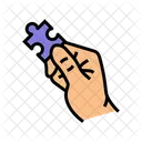 Puzzle Jigsaw Hand Icon