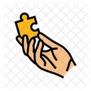 Jigsaw Hand Puzzle Icon