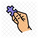 Puzzle Jigsaw Hand Icon