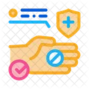 Hand Holding Medical アイコン