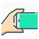 Holding Mobile Mobile Phone Icon