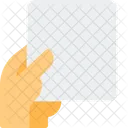 Holding Paper  Icon