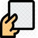 Holding Paper Paper Document Icon