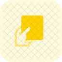 Holding Paper Paper Document Icon