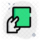 Holding Paper Paper Document Icon