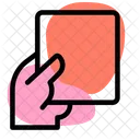 Holding Paper Paper Document Icon