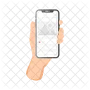 Holding Phone Back To School Icon Decoration Object Icon