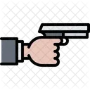 Holding Pistol Hand Pistol Icon