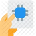 Holding Processor File  Icon