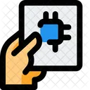 Holding Processor File  Icon
