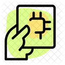 Holding Processor File  Icon