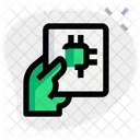 Holding Processor File  Icon