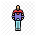 Human Jigsaw Puzzle Icon