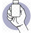Holding Salt Container  Icon