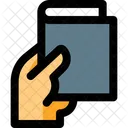 Holding The Book  Icon