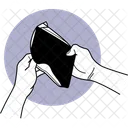 Holding Wallet Wallet Purse Icon