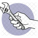 Holding Wrench Wrench Tool Icon
