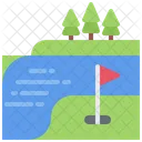 Hole Flag  Icon