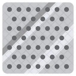 Holes Metal Plate  Icon