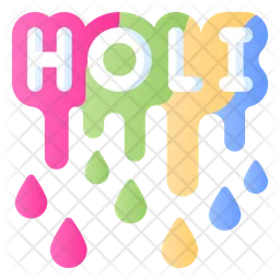 Holi  Icon