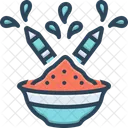 Color Colored Powder Icon