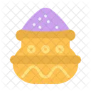 Holi Color Color Plate Festival Icon