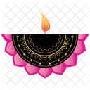 Holi Fire Lamp Lamp Light Icon