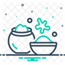 Holi-Pulver  Symbol