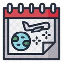Holiday Date Schedule Icon