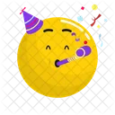 Holiday Emoji Face Icon