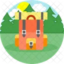 Holiday Backpack Sports Backpack Icon