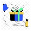 Giving Gift Holiday Gift Surprise Gift Icon