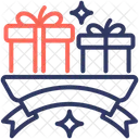 Holiday Gift Box Present Icon