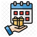 Gift Decoration Holiday Icon